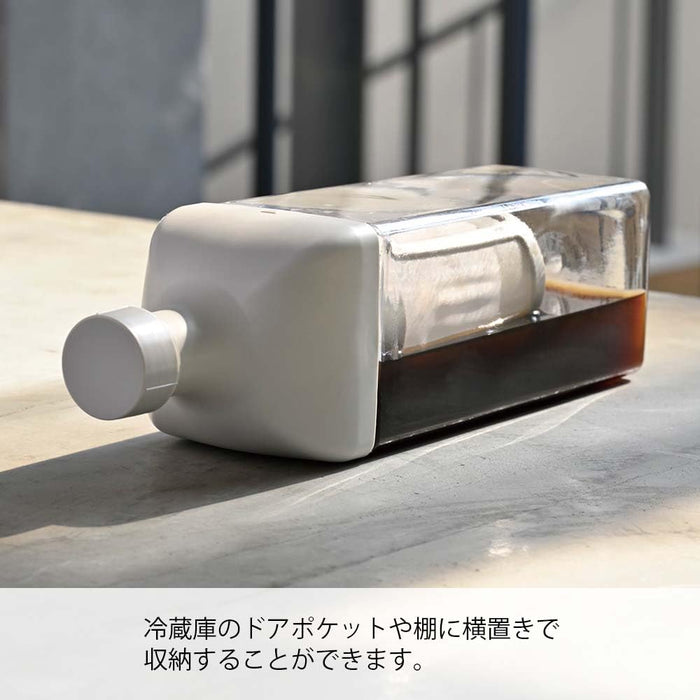 Hario Kirk Cold Brew Coffee Bottle 1000Ml Pale Gray Made in Japan
