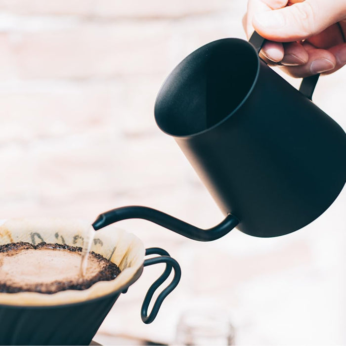 Hario Mini Drip Kettle 300Ml Black Stainless Steel Coffee Hand Drip