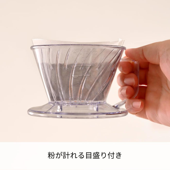 Hario Hario Pegasus Dripper 01 Clear 1-2 Cups Hand Drip Coffee Maker Japan