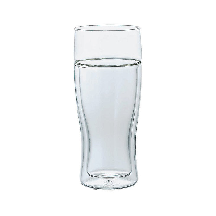 Hario Twin Beer Glass 380ml Heat-Resistant Dishwasher Safe Made in Japan-Kiichin - The #1 Place for Japanese Goods in Your Hand!