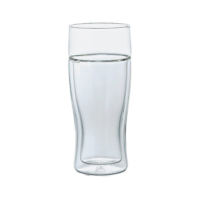 Hario Twin Beer Glass 380ml Heat-Resistant Dishwasher Safe Made in Japan-Kiichin - The #1 Place for Japanese Goods in Your Hand!