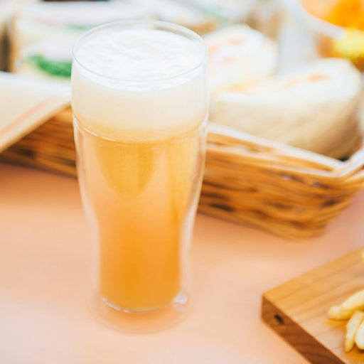 Hario Twin Beer Glass 380ml Heat-Resistant Dishwasher Safe Made in Japan-Kiichin - The #1 Place for Japanese Goods in Your Hand!