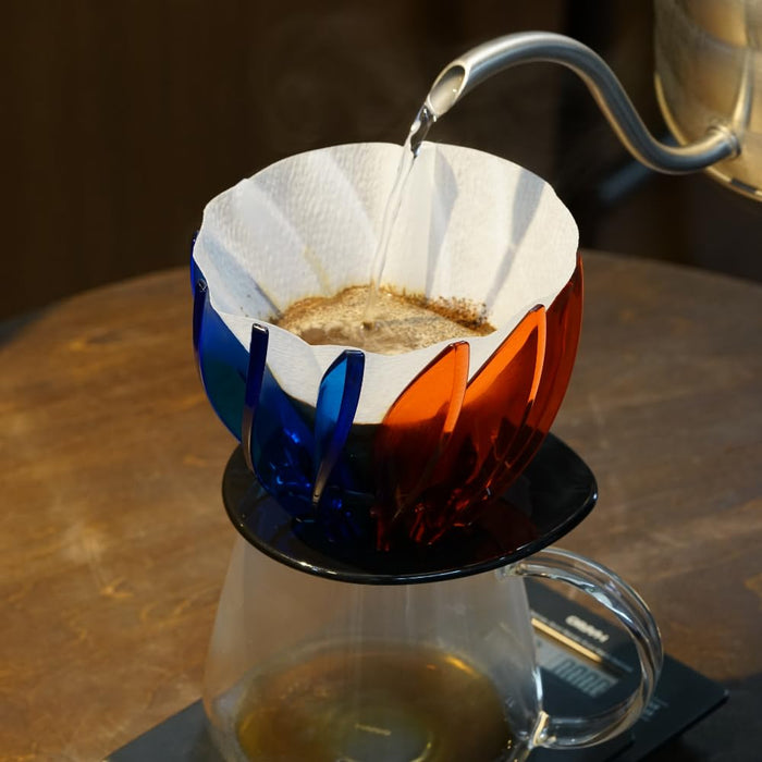 Hario V60 Suiren 02 Tricolor Coffee Dripper 1-4 Cups 2024 Limited Edition-Kiichin - The #1 Place for Japanese Goods in Your Hand!