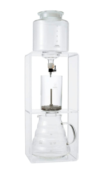 Hario Cold Brew Coffee Dripper Clear 2-6 Cups Model Wdcr-6