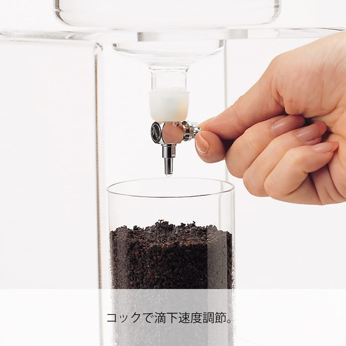 Hario Cold Brew Coffee Dripper Clear 2-6 Cups Model Wdcr-6