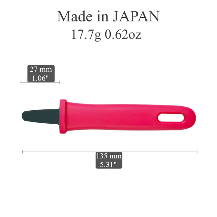 Hasegawa Knives Kai-Chan Fluorine DC-130F Cutter Opening Saw 13.5cm Total 3cm Blade - Pink