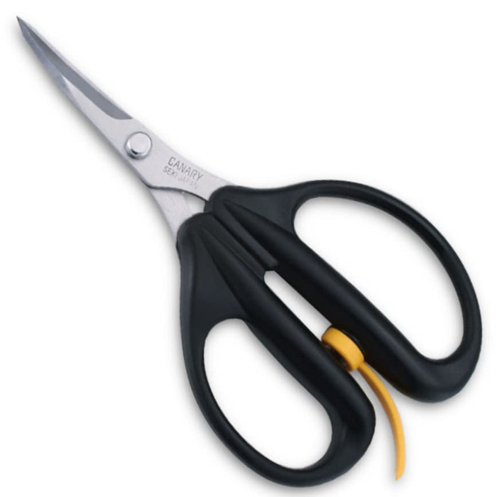 Hasegawa Knives Arm Wrestler Black Curved Blade Scissors Blade Length 3.7cm Total Length 16cm