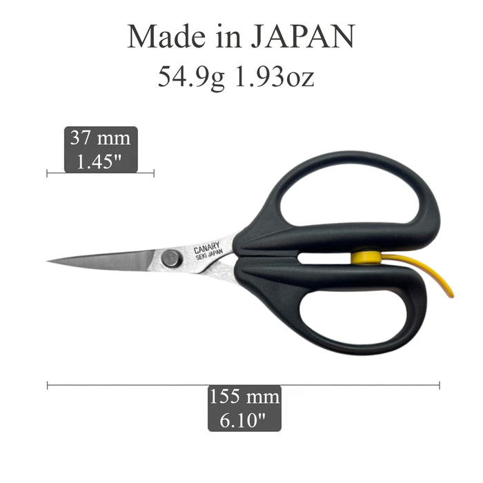 Hasegawa Knives Arm Wrestler AW-165TC Thin Curved Blade Scissors