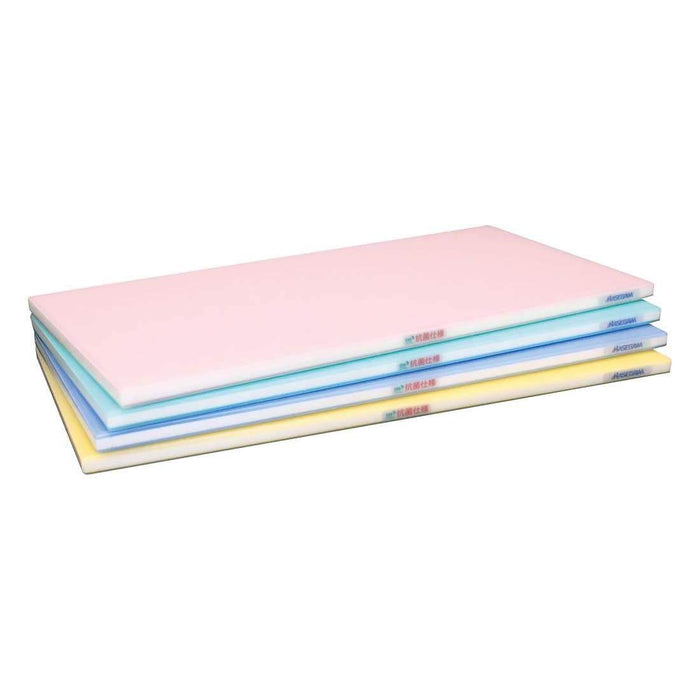 Hasegawa Wood Core PE Lightweight Cutting Board 460x260mm - Green - 18mm-Kiichin - The #1 Place for Japanese Goods in Your Hand!