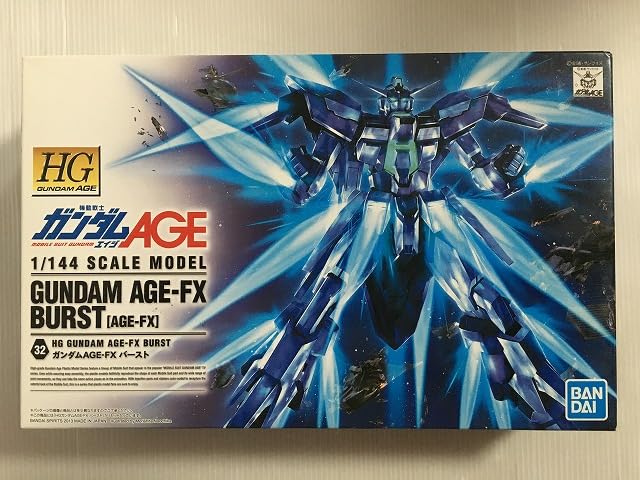 万代精神 Hg 1/144 高达 Age-Fx Burst 塑料模型