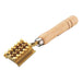 Brass Fish Scaler with Side Wings by Hoshisan Efficient Scaling Tool for Fishermen-Kiichin - The #1 Place for Japanese Goods in Your Hand!