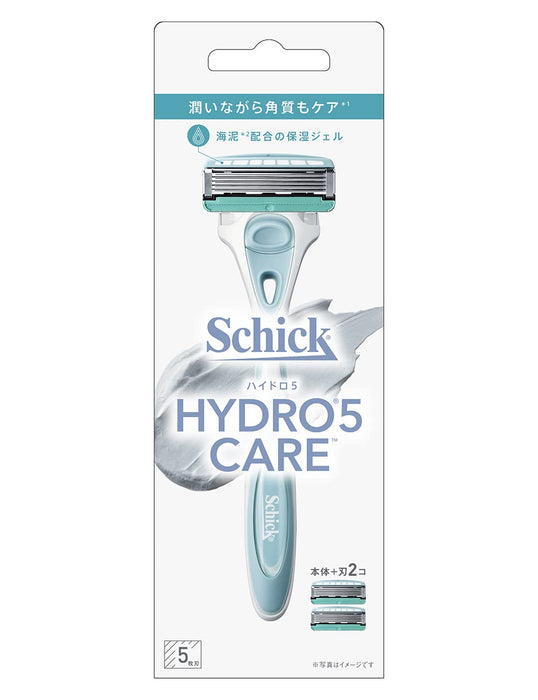 Schick Hydro 5 Shaving Razor with Care Holder and Extra Replacement Blade