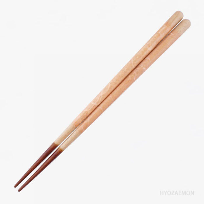 Hyozaemon Dishwasher Safe Chigiri Cloud Pink Chopsticks 21.5cm Medium-Kiichin - The #1 Place for Japanese Goods in Your Hand!