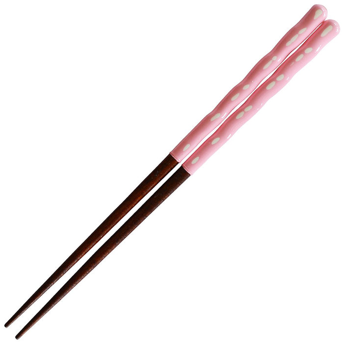 Hyozaemon 19cm Coral Pink Lacquer Chopsticks Dishwasher Safe Natural Wood-Kiichin - The #1 Place for Japanese Goods in Your Hand!