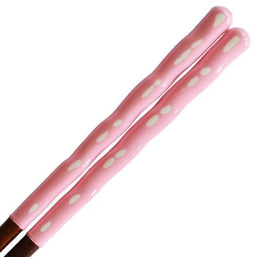 Hyozaemon 19cm Coral Pink Lacquer Chopsticks Dishwasher Safe Natural Wood-Kiichin - The #1 Place for Japanese Goods in Your Hand!