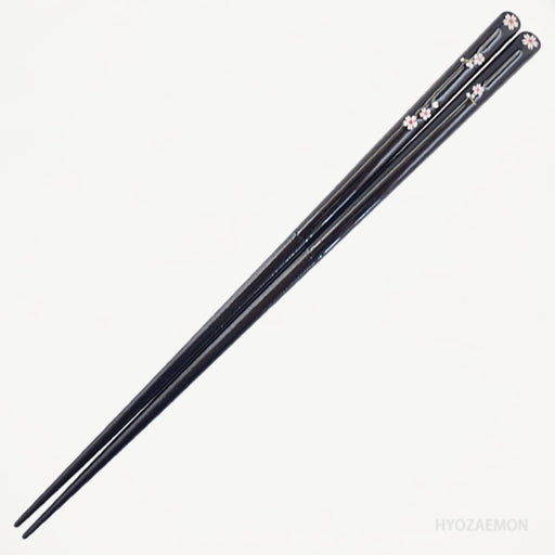 Hyozaemon Wakasa Lacquer Chopsticks Black Large 23.5Cm Y-151-Kiichin - The #1 Place for Japanese Goods in Your Hand!