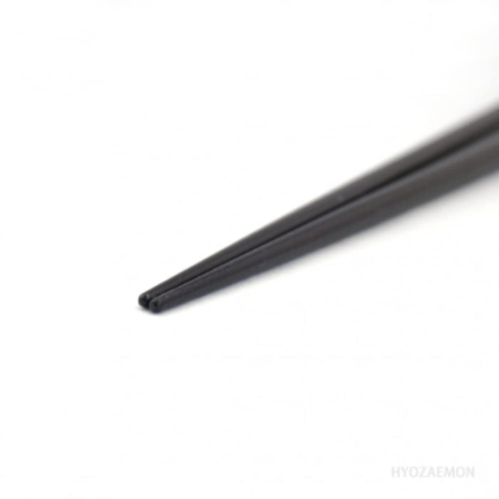 Hyozaemon Wakasa Lacquer Chopsticks Black Large 23.5Cm Y-151-Kiichin - The #1 Place for Japanese Goods in Your Hand!