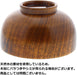 Ishida Lacquered Natural Wood Bowl 7x11.2cm Wooden Dining Essential-Kiichin - The #1 Place for Japanese Goods in Your Hand!