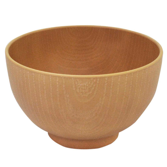 Ishida Beige Wood Grain Soup Bowl 67845 Dishwasher Microwave Safe Japan Made-Kiichin - The #1 Place for Japanese Goods in Your Hand!