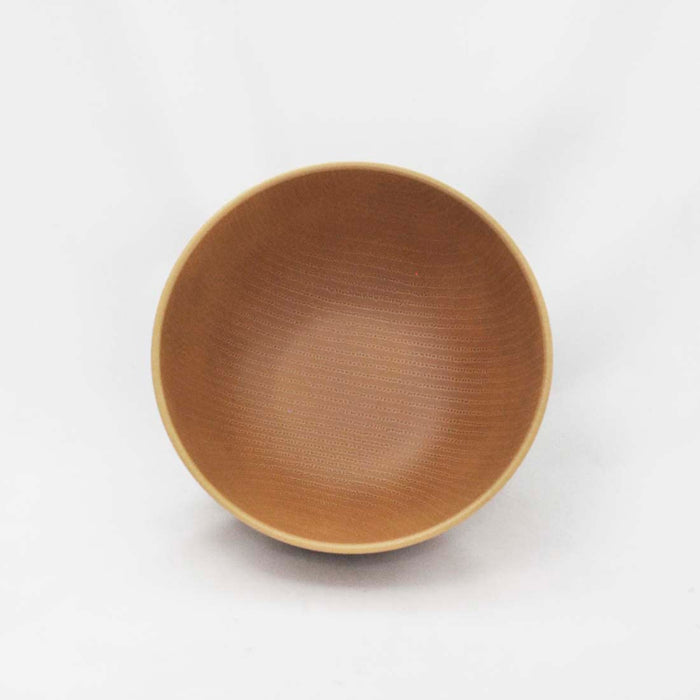 Ishida Beige Wood Grain Soup Bowl 67845 Dishwasher Microwave Safe Japan Made-Kiichin - The #1 Place for Japanese Goods in Your Hand!