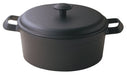 Iwachu Family Stew Pan 21 - Black 20.5cm Diameter Durable Cookware-Kiichin - The #1 Place for Japanese Goods in Your Hand!