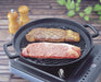 Iwachu 29cm Round Black Cast Iron Grill Pan Nambu Ironware 23051-Kiichin - The #1 Place for Japanese Goods in Your Hand!