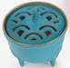 Iwachu Nami Gold Turkish Blue Incense Burner Φ8.5×H9 Nambu Ironware 29212-Kiichin - The #1 Place for Japanese Goods in Your Hand!