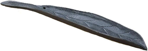 Iwachu Black Leaf Incense Holder 21.5x3.5cm Nambu Ironware 30967-Kiichin - The #1 Place for Japanese Goods in Your Hand!
