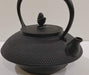 Iwachu Iron Teapot Black Finish 1.2L Durable Japanese Design 11939-Kiichin - The #1 Place for Japanese Goods in Your Hand!