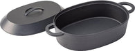 Iwachu Pro Arte Oval Pot Black Finish Induction Nambu Ironware 60002-Kiichin - The #1 Place for Japanese Goods in Your Hand!