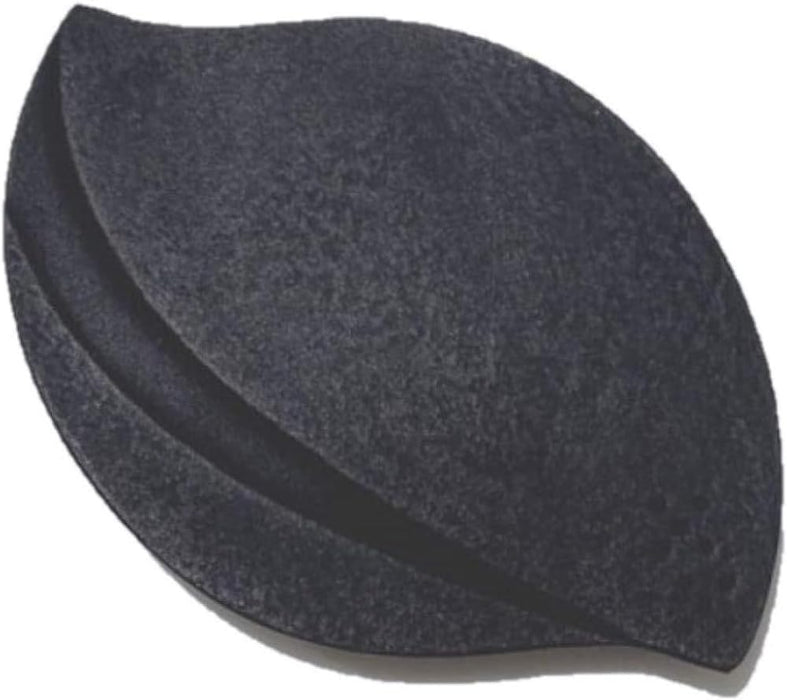 Iwachu Kamashiki Leaf Black Nambu Ironware 15.5x10.5cm Model 17087-Kiichin - The #1 Place for Japanese Goods in Your Hand!