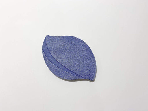 Iwachu Kamashiki Leaf Silver Ebu 15.5x10.5cm Nambu Ironware 17187-Kiichin - The #1 Place for Japanese Goods in Your Hand!