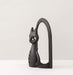 Iwachu Nambu Ironware Black Cat Letter Stand 10.5x5x14cm-Kiichin - The #1 Place for Japanese Goods in Your Hand!