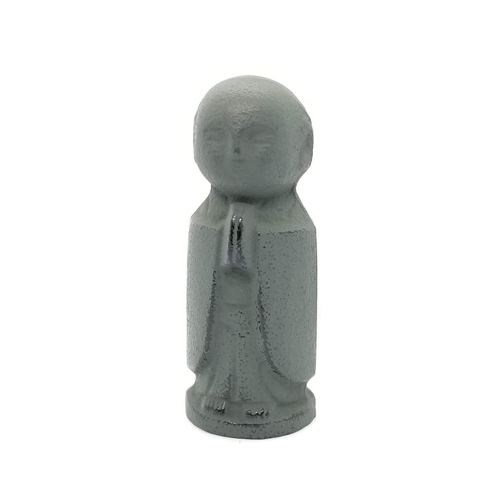 Iwachu Jizo Blue Paperweight 4x3.5x10cm Nambu Ironware 30055-Kiichin - The #1 Place for Japanese Goods in Your Hand!