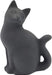 Iwachu Long-Tailed Cat Paperweight Black 5x3.5x7.5cm Nambu Ironware 30501-Kiichin - The #1 Place for Japanese Goods in Your Hand!