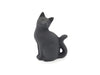 Iwachu Long-Tailed Cat Paperweight Black 5x3.5x7.5cm Nambu Ironware 30501-Kiichin - The #1 Place for Japanese Goods in Your Hand!