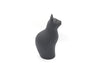 Iwachu Smug Cat Black Paperweight Nambu Ironware 3.5x6x8.5cm 30502-Kiichin - The #1 Place for Japanese Goods in Your Hand!