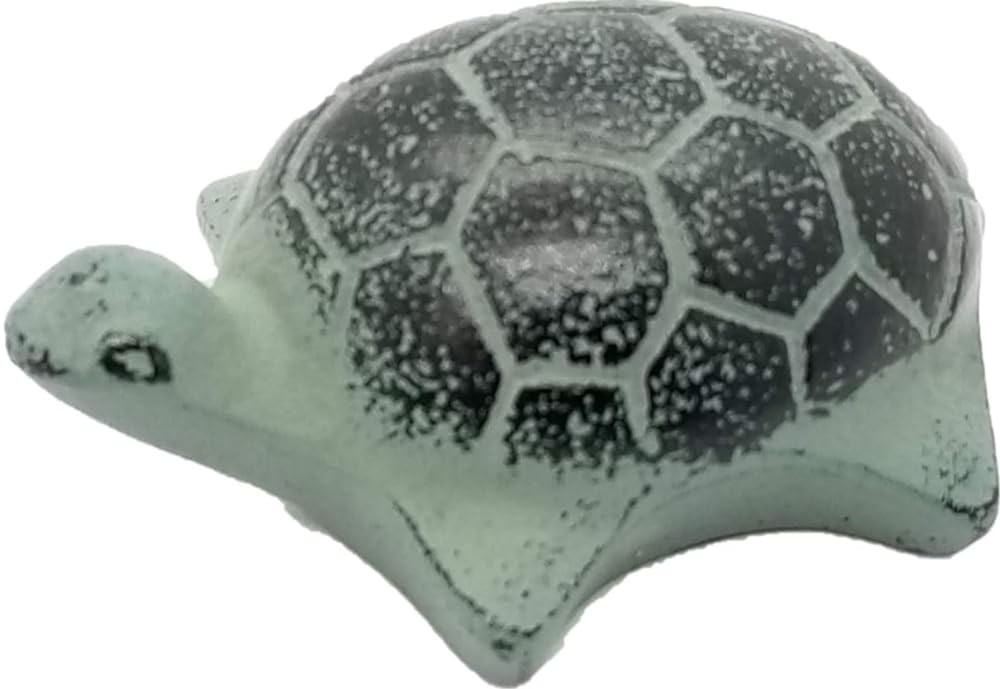Iwachu Paperweight Turtle Blue - Nambu Ironware 6.5x4.5x2.5cm-Kiichin - The #1 Place for Japanese Goods in Your Hand!