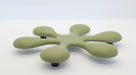 Iwachu Matte Light Green Trivet 15Cm Nambu Ironware Model 17493-Kiichin - The #1 Place for Japanese Goods in Your Hand!