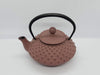 Iwachu Teapot 0.35L Flat Arare Chocolate Nambu Ironware Enameled Inside-Kiichin - The #1 Place for Japanese Goods in Your Hand!