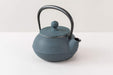 Iwachu 0.32L Nambu Ironware Teapot Damman Blue Enameled Inside-Kiichin - The #1 Place for Japanese Goods in Your Hand!