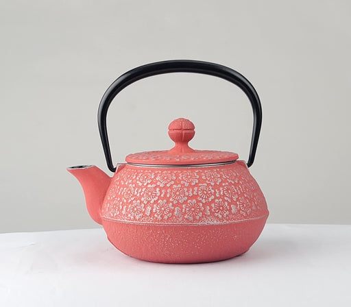 Iwachu Teapot Sakura Pink 0.32L Enameled Interior Nambu Ironware-Kiichin - The #1 Place for Japanese Goods in Your Hand!