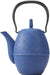 Iwachu 0.6L Nambu Iron Teapot Rice Silver with Enameled Interior-Kiichin - The #1 Place for Japanese Goods in Your Hand!