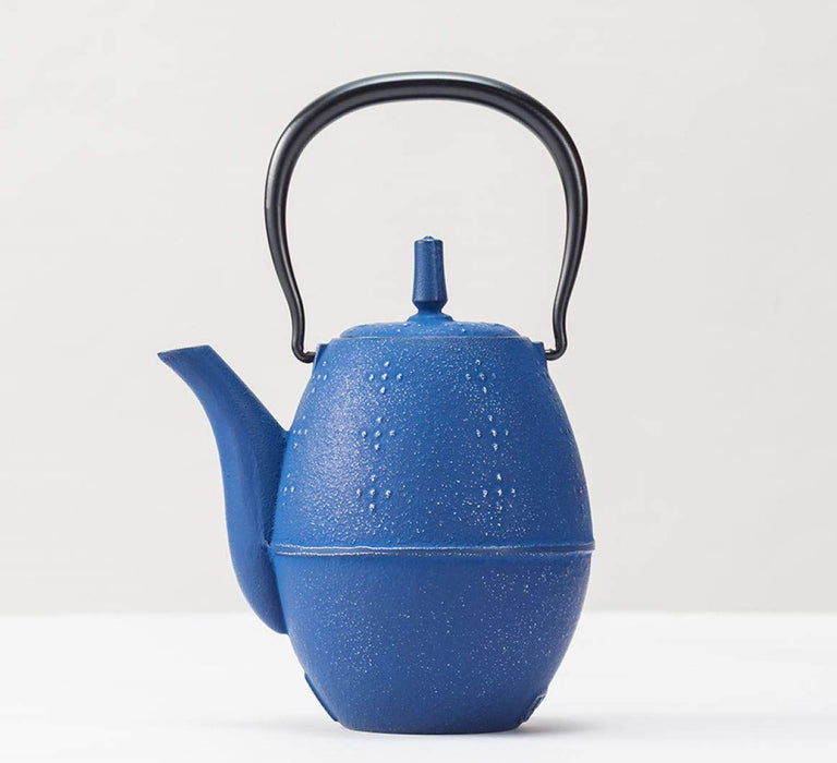 Iwachu 0.6L Nambu Iron Teapot Rice Silver with Enameled Interior-Kiichin - The #1 Place for Japanese Goods in Your Hand!