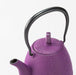 Iwachu Nambu Ironware Teapot Rice Silver Grape 0.6L Enameled Interior-Kiichin - The #1 Place for Japanese Goods in Your Hand!