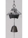 Iwachu Azumaya Wind Chime Small Black Nambu Ironware Model 27006-Kiichin - The #1 Place for Japanese Goods in Your Hand!