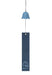 Iwachu Nambu Ironware Wind Chime Flower Design Sky Blue 5x5x5Cm-Kiichin - The #1 Place for Japanese Goods in Your Hand!