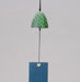 Iwachu Nambu Ironware 4cm Pine Blue Wind Chime 27020-Kiichin - The #1 Place for Japanese Goods in Your Hand!