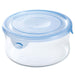 Iwaki 380ml Round Glass Food Container - Heat Resistant & Durable-Kiichin - The #1 Place for Japanese Goods in Your Hand!