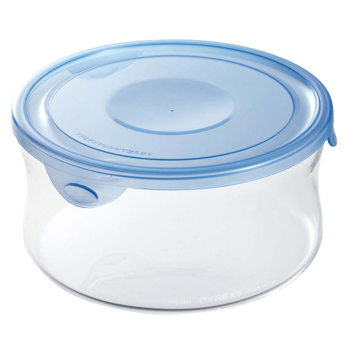 Iwaki 840ml Round Heat Resistant Glass Food Container-Kiichin - The #1 Place for Japanese Goods in Your Hand!
